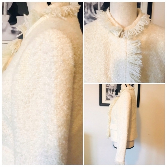 Ann Taylor Fringed Jacket Coat *NWT* - Picture 15 of 16